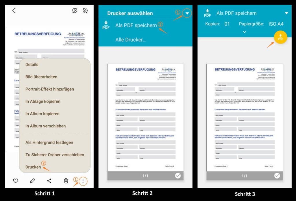 pdf aus bildern erstellen android