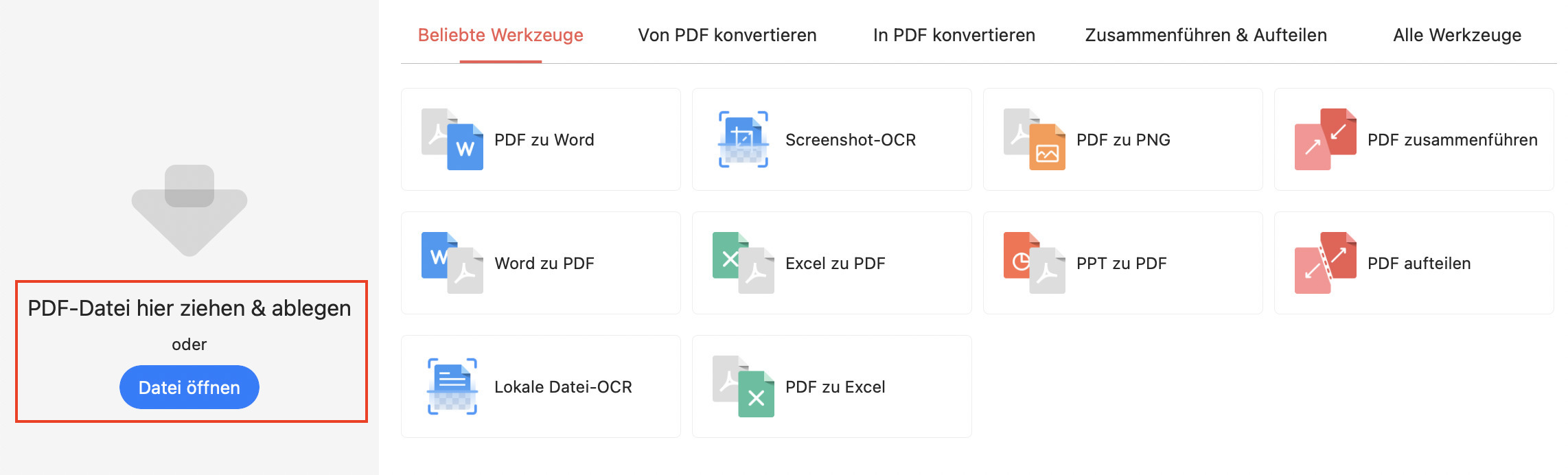 PDF in PDFgear Software öffnen
