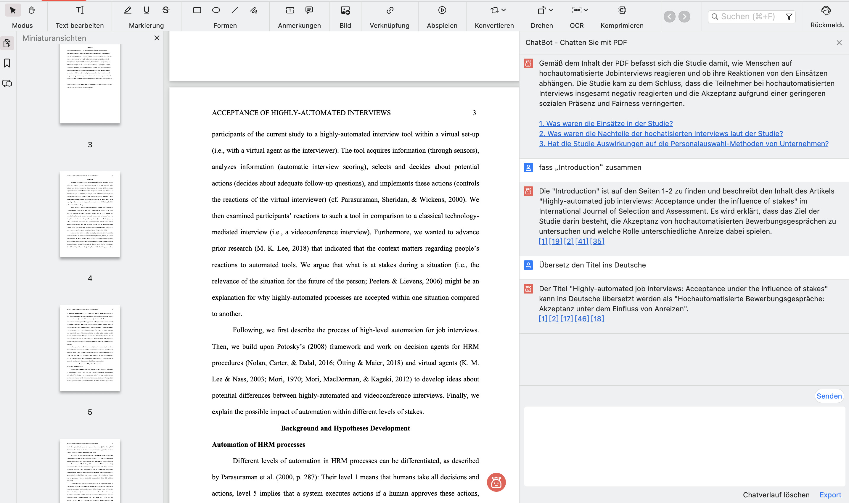 PDF mit PDFgear zusammenfassen