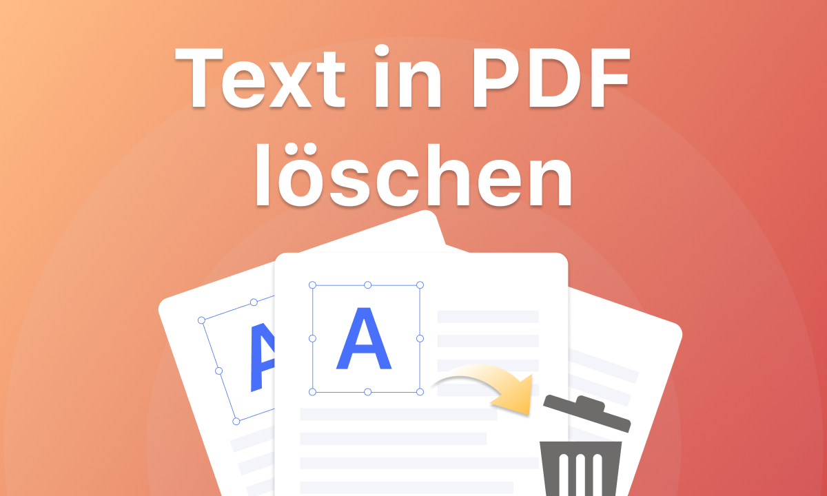 pdf text löschen