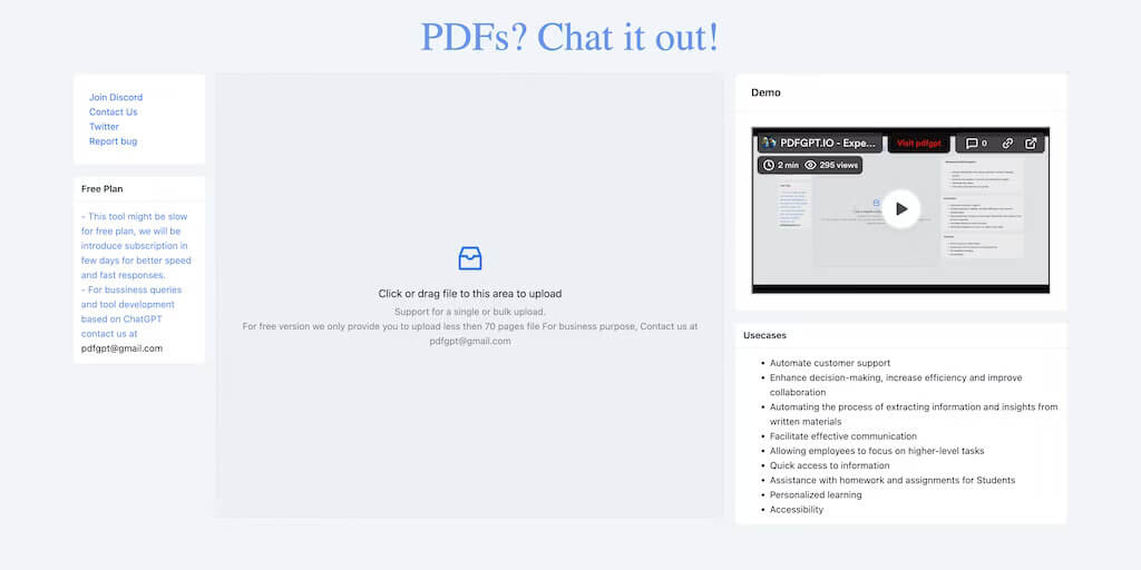PDFGPT Reader