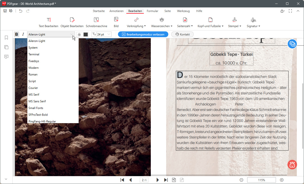 text-font-in-pdf-ändern-mit-pdfgear