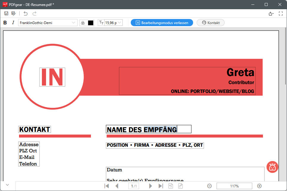 text in pdf entfernen