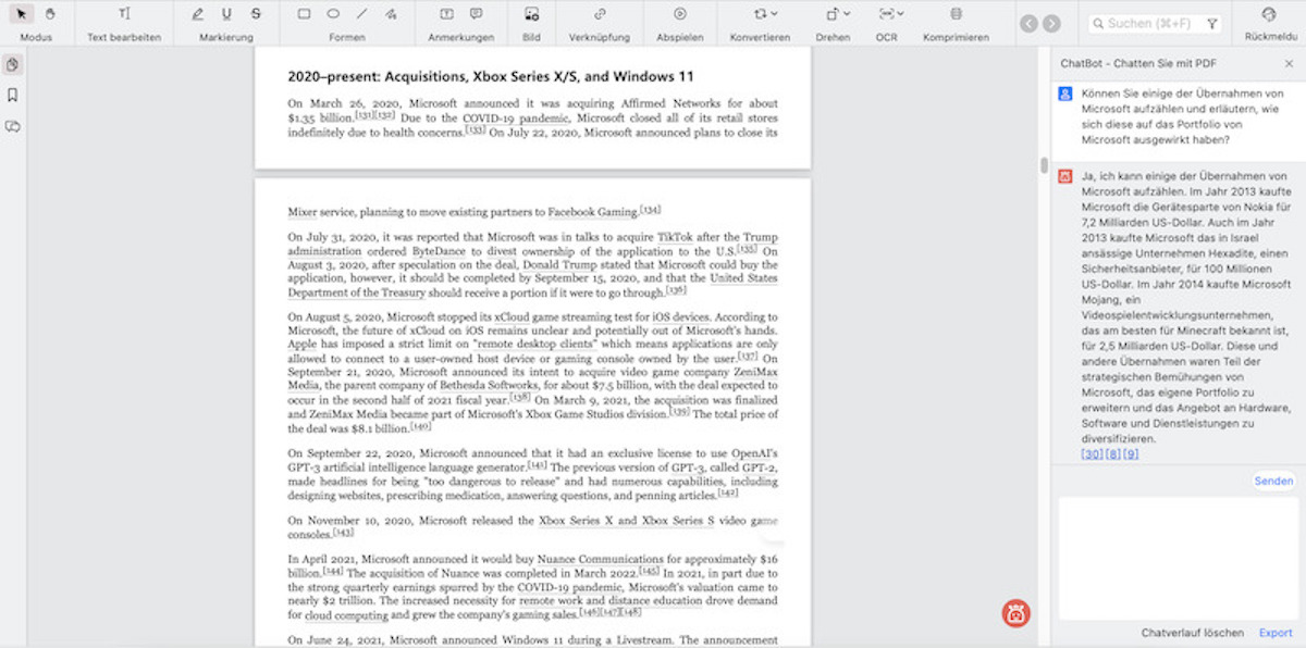 Übernahmen von Microsoft - PDFgear