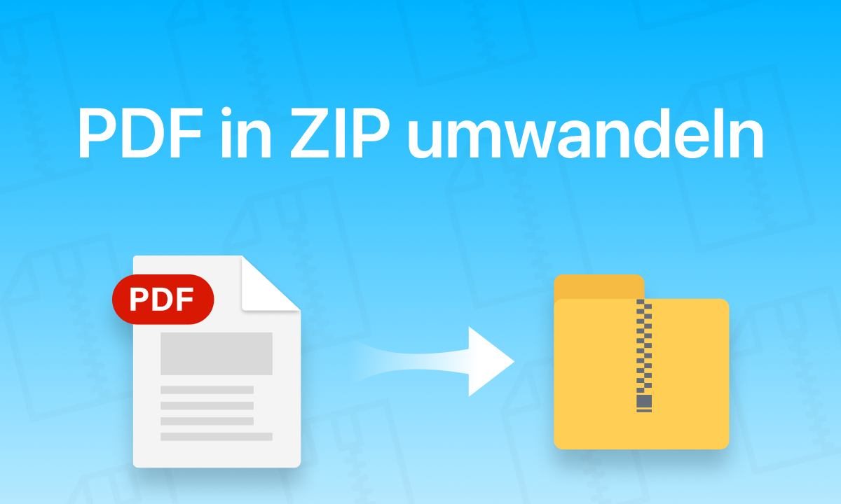 pdf in zip umwandeln