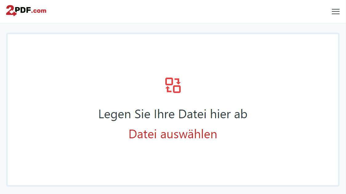 ZIP in PDF mit 2PDF umwandeln