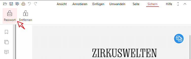 pdf mit passwort verschlüsseln