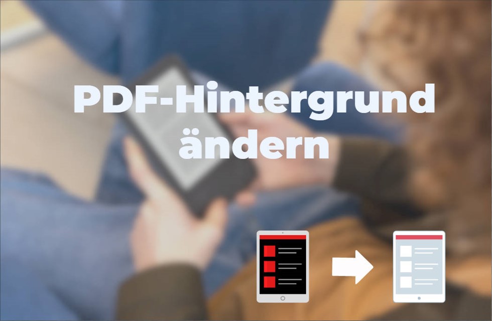 PDF hintergrund aendern