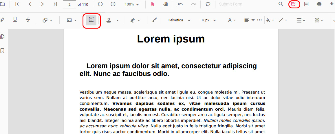 Abrir las Herramientas de Edición