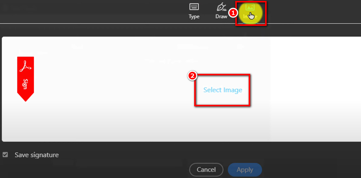 Agregar Imagen de Firma con Adobe