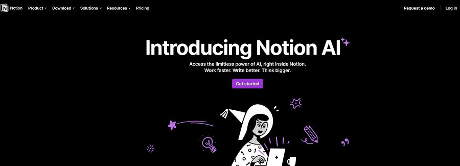 Herramienta de IA para la Educación Notion AI