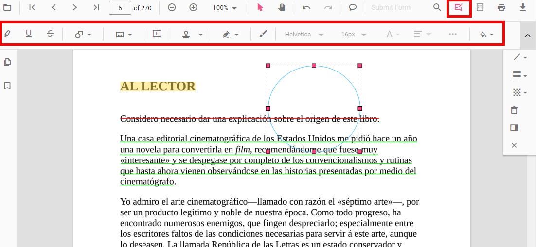 Anotar PDF en Línea