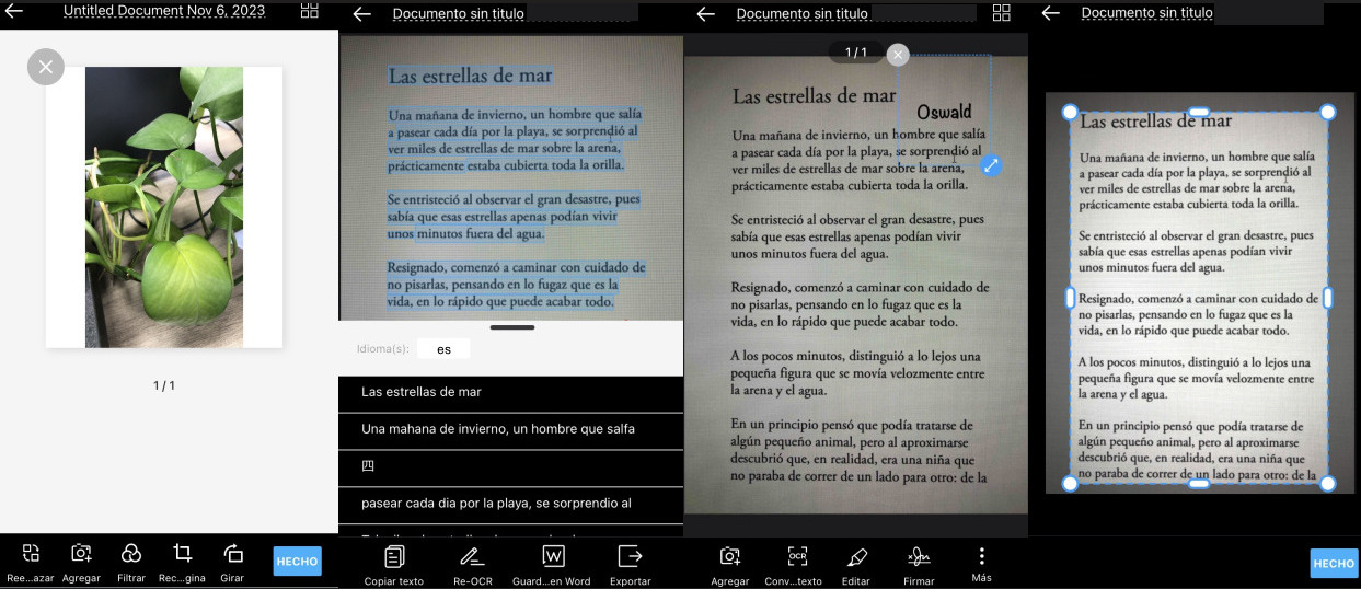 Escáner PDF HD