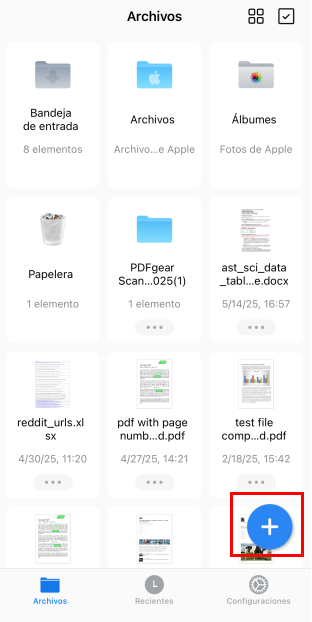 Importar PDF
