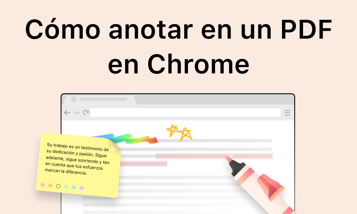 Cómo anotar en un PDF en Chrome 