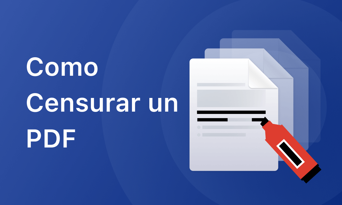 Cómo censurar un PDF