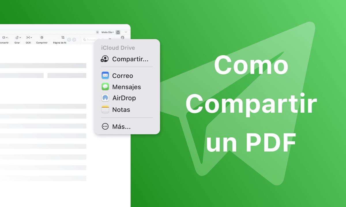 Cómo compartir un PDF