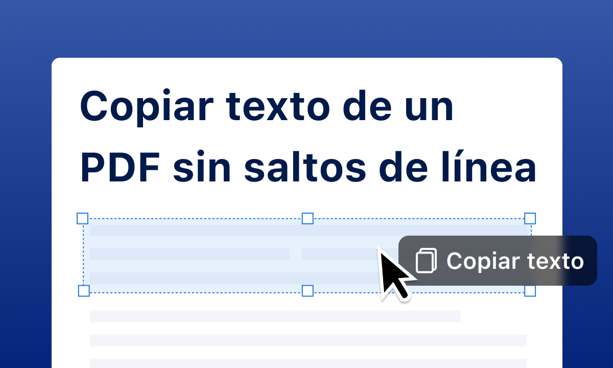 Cómo copiar texto de PDF sin saltos de línea