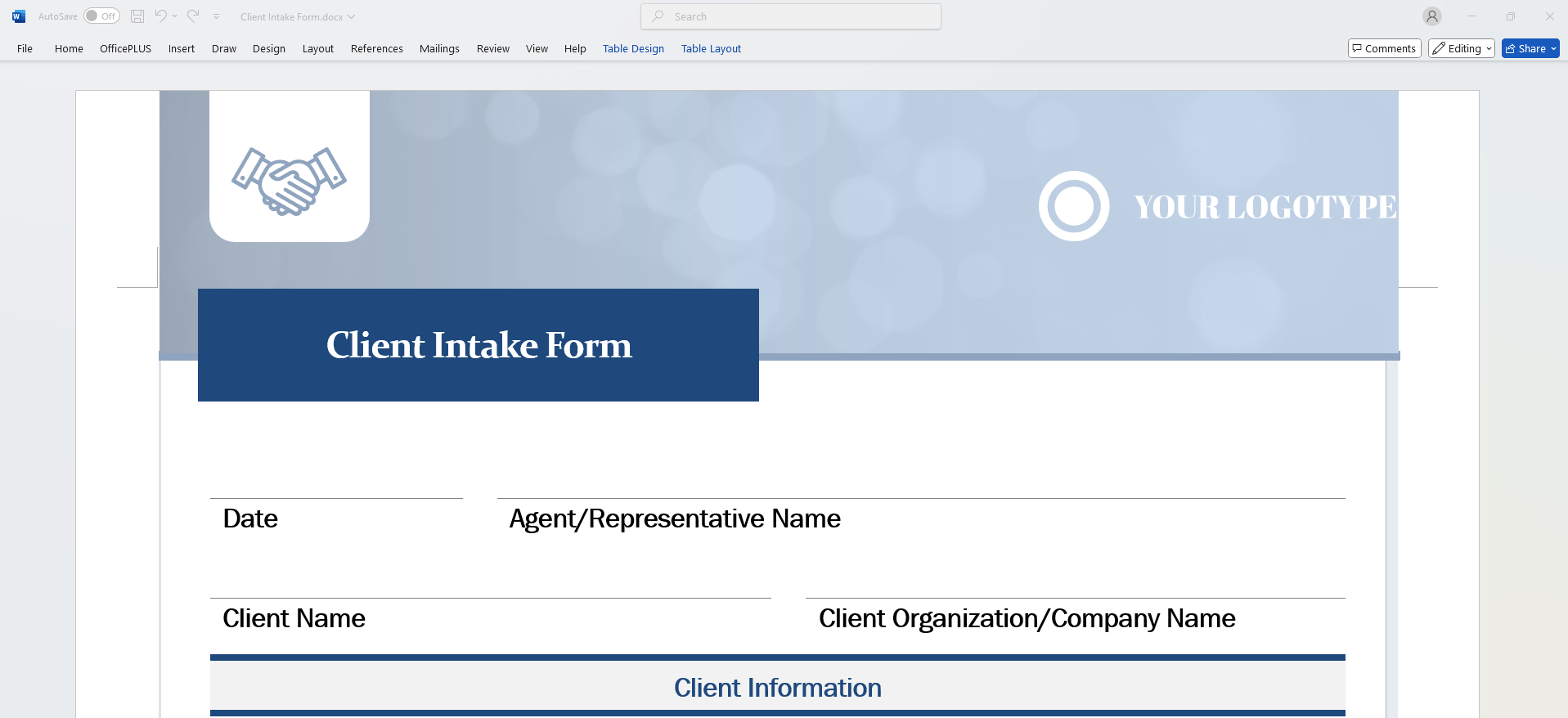 PDF rellenable desde Word