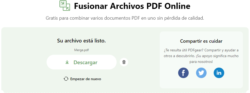 Descargar el Archivo PDF Combinado