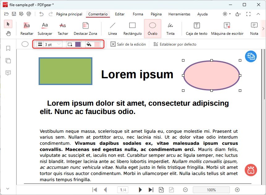 Dibujar y Personalizar una Forma