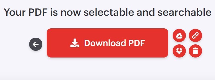 Descargar PDF extraído en línea