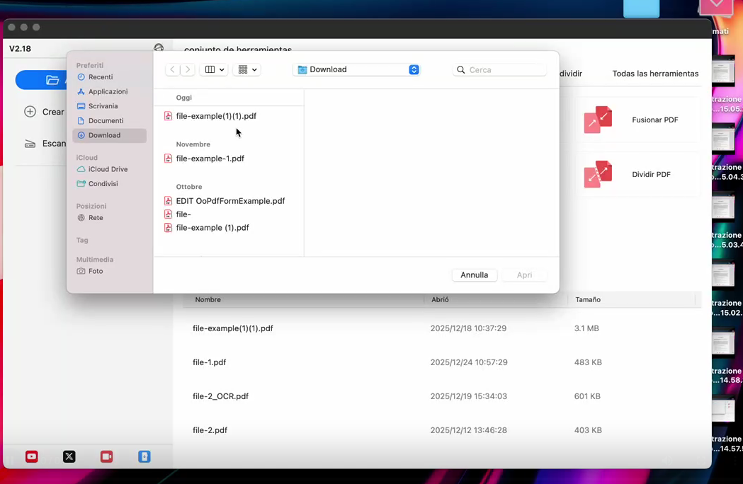 Dibujar en PDF en Mac