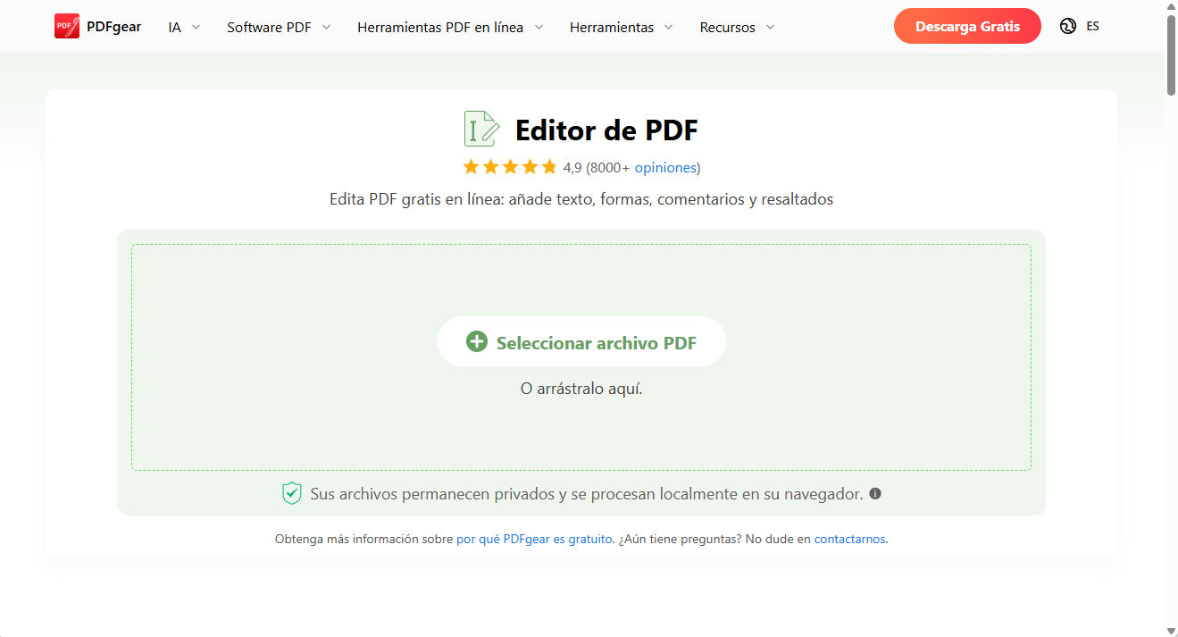 Dibujar en PDF