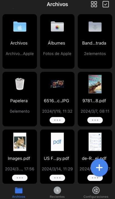 Importar archivo PDF