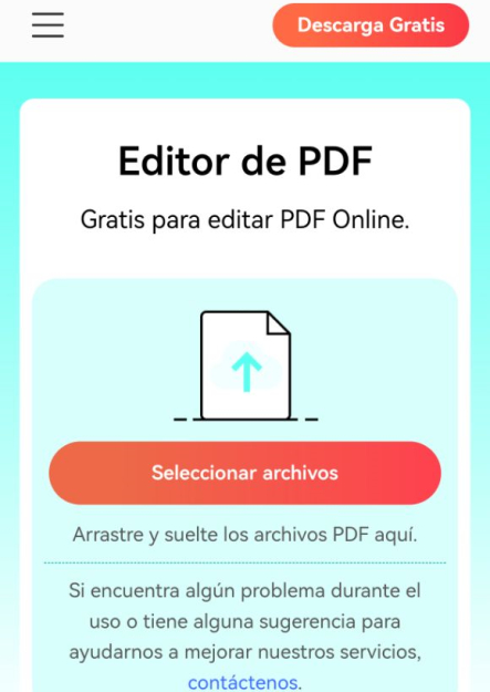 Ir al Editor en Línea PDFgear