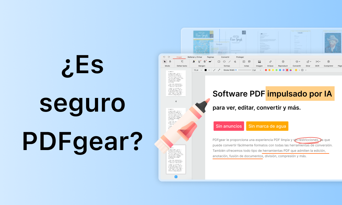 Es seguro PDFgear 