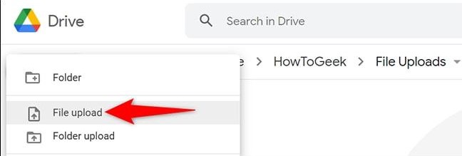 Importar PDF a Google Drive
