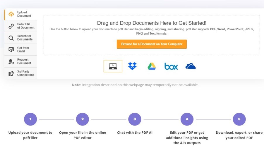 Editor AI de pdfFiller