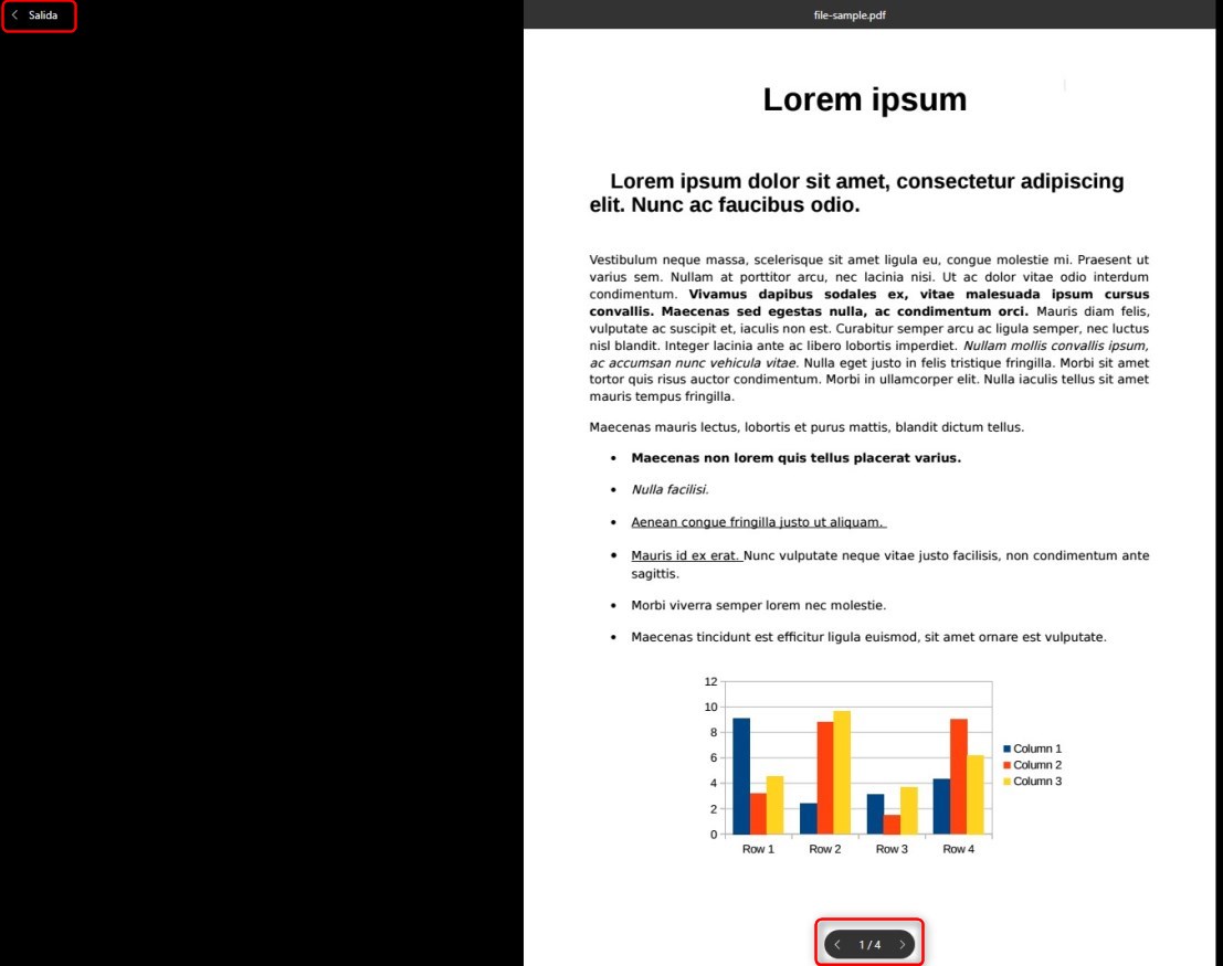 Presentar PDF en Presentación de Diapositivas