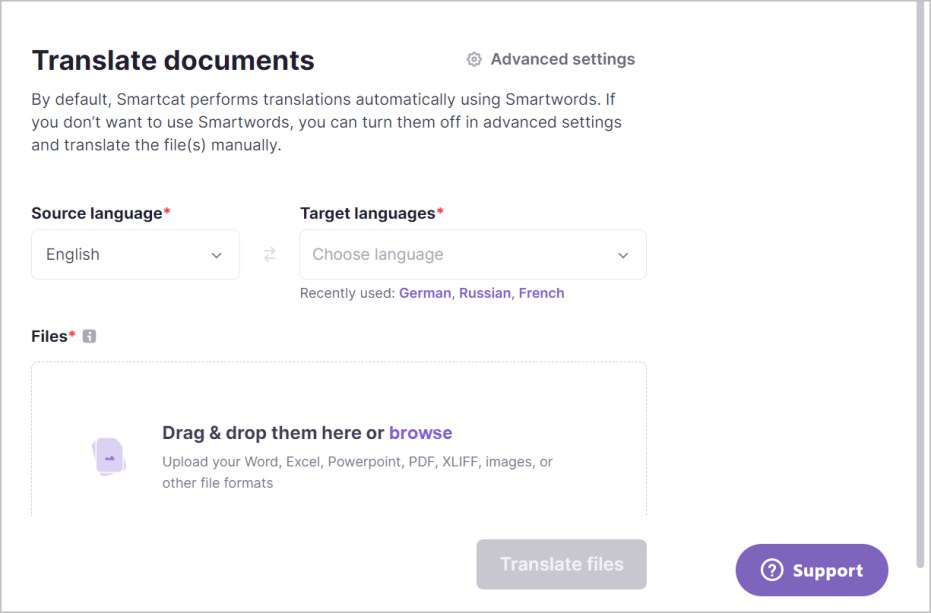 Traductor AI de Smartcat