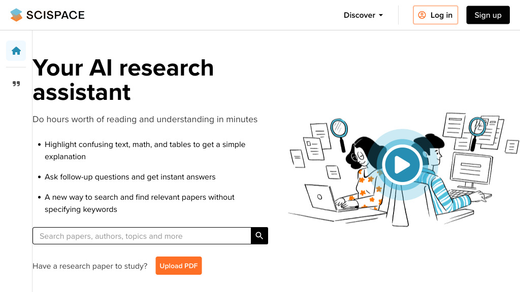 Herramienta de Investigación con IA de Typeset