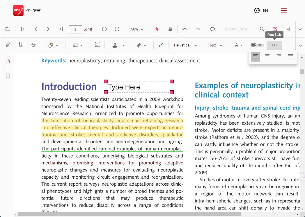 Editar un PDF en línea