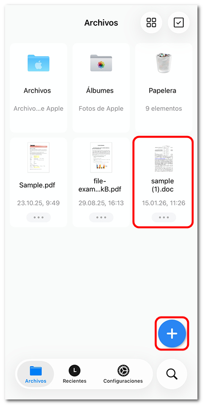Abrir un documento Word en PDFgear