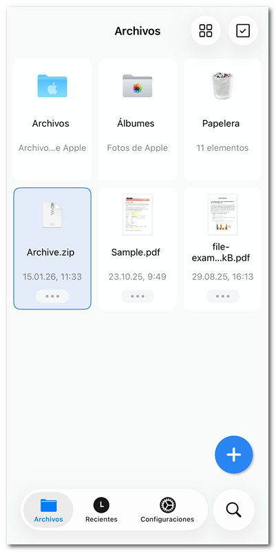 Comprobar los archivos comprimidos en PDFgear