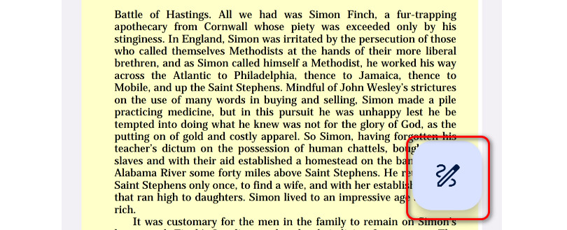 Appuyez sur Surligner dans Google Drive