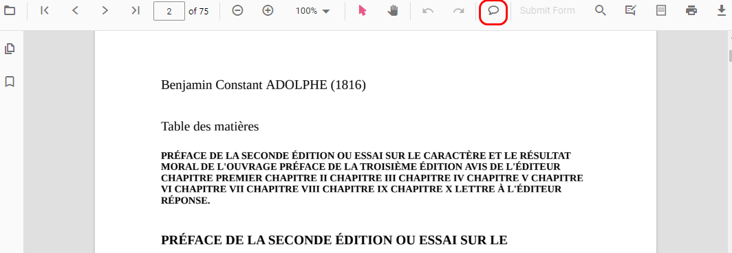 Ajouter des Commentaires au Document PDF dans PDFgear