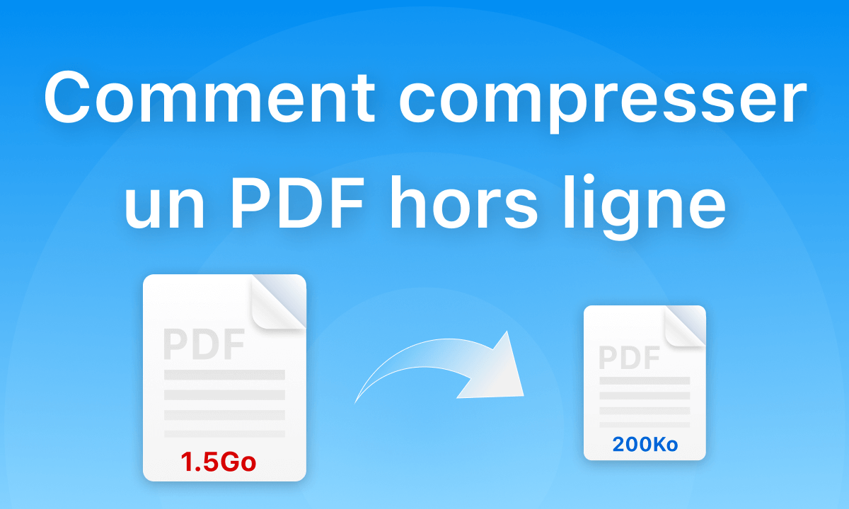 Comment compresser un PDF hors ligne