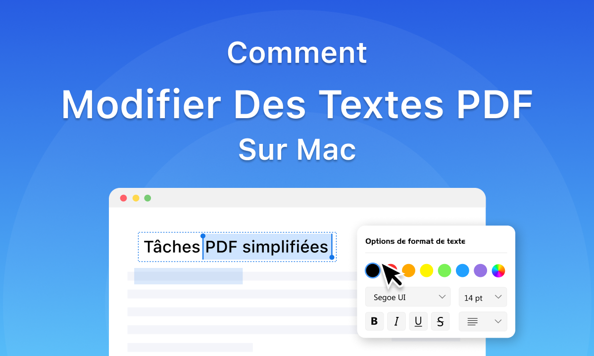 Comment modifier PDF sur Mac