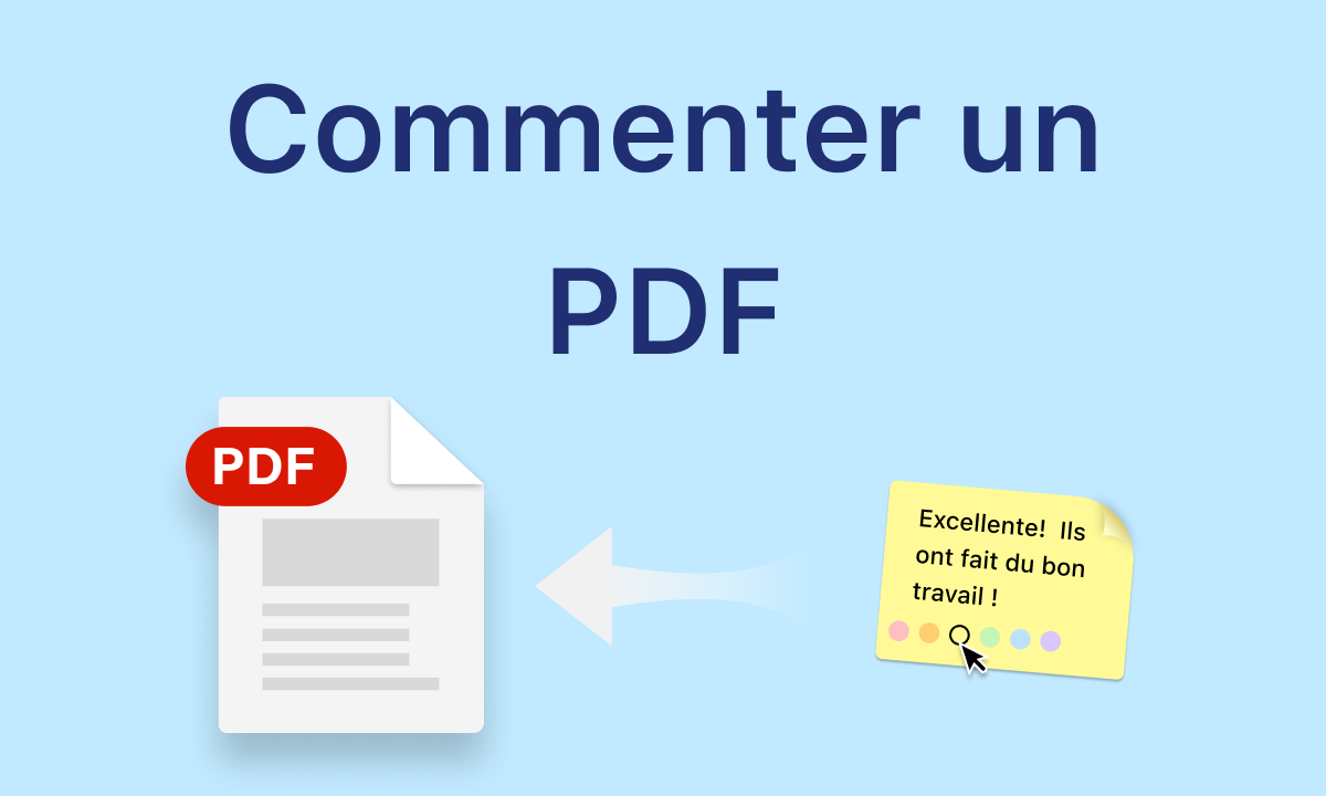 Comment commenter et annoter un PDF