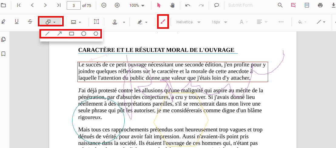 Dessinez sur PDF avec PDFgear