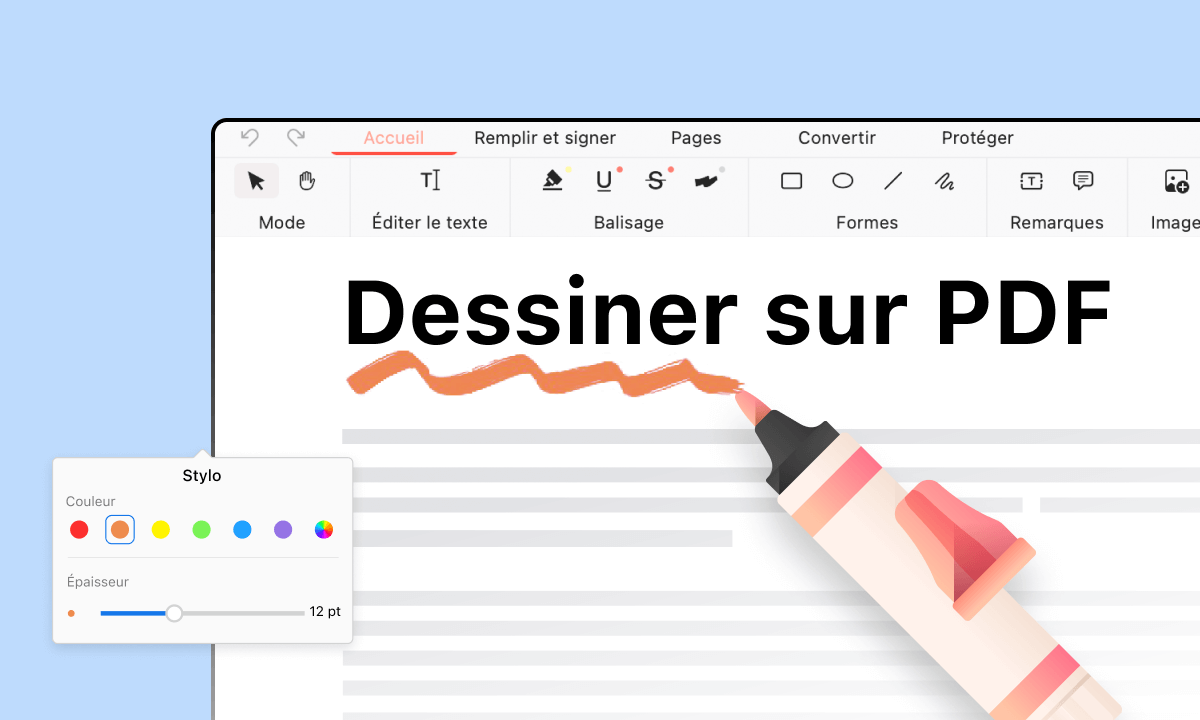 Comment dessiner sur PDF GRATUITEMENT