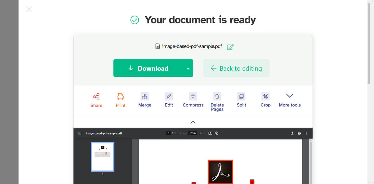 Télécharger le fichier PDF édité