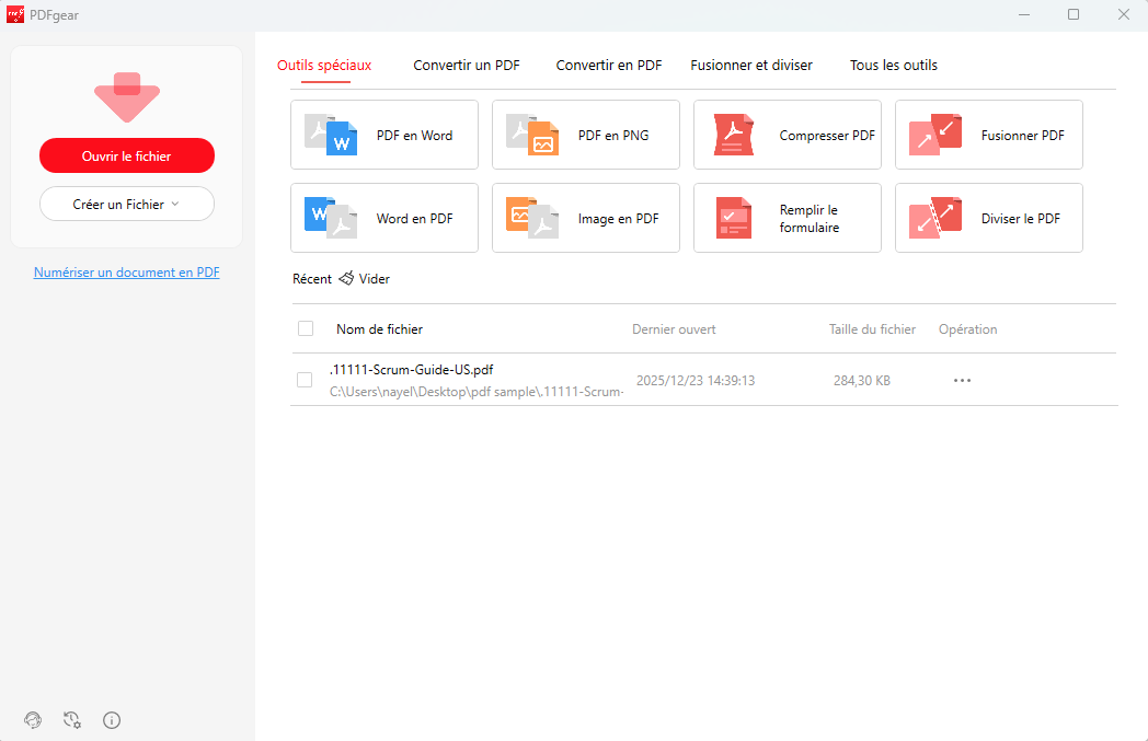 Dessiner sur un PDF sous Windows