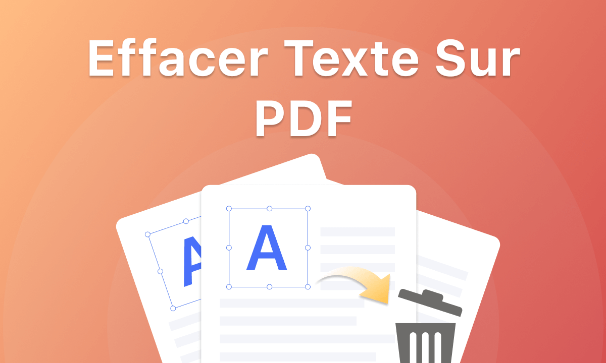 Comment supprimer du texte d'un PDF