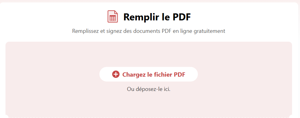 Chargez le fichier PDF
